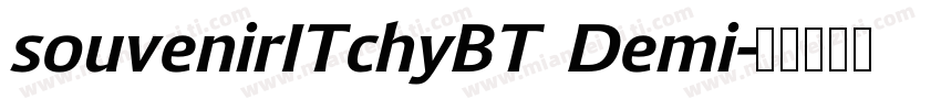 souvenirITchyBT  Demi字体转换